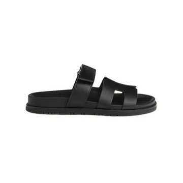 Hermes Chypre Sandal All Black