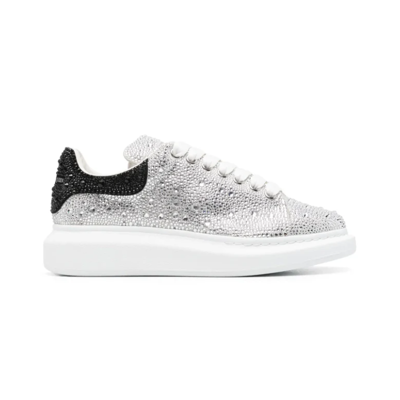 Alexander McQueen Oversized Crystal White