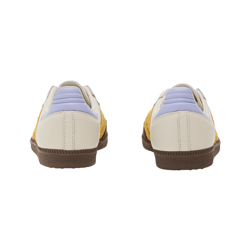 adidas Samba OG leather yellow/brown/cream white