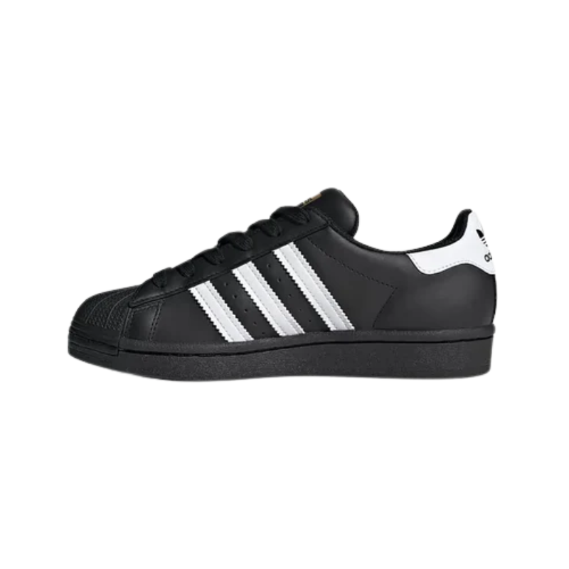 Adidas superstar black white
