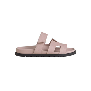 Hermes Chypre Sandal Rose Leather
