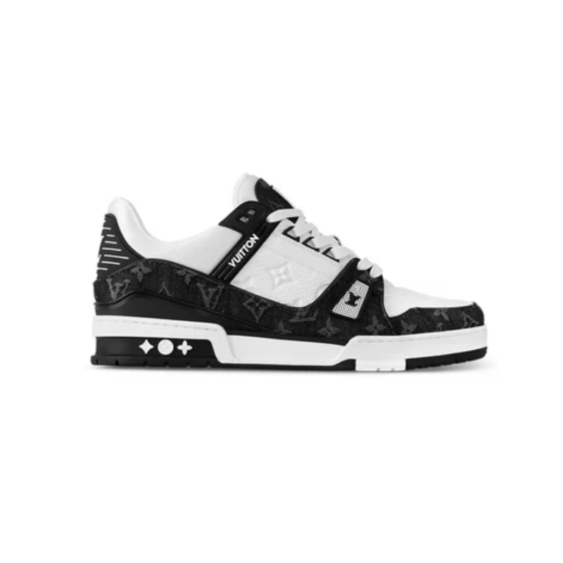 LV trainer LOW TOP black white