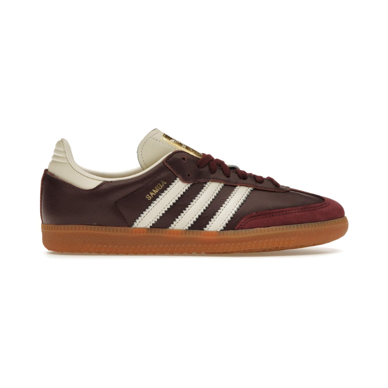 Samba OG Maroon Gold Metallic