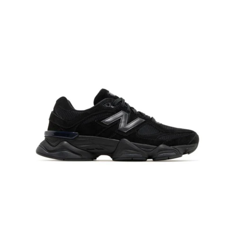 New balance 9060 triple black suede