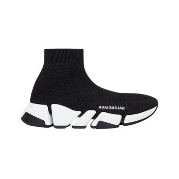 Balenciaga Speed 2.0 Sneakers Black Shiny
