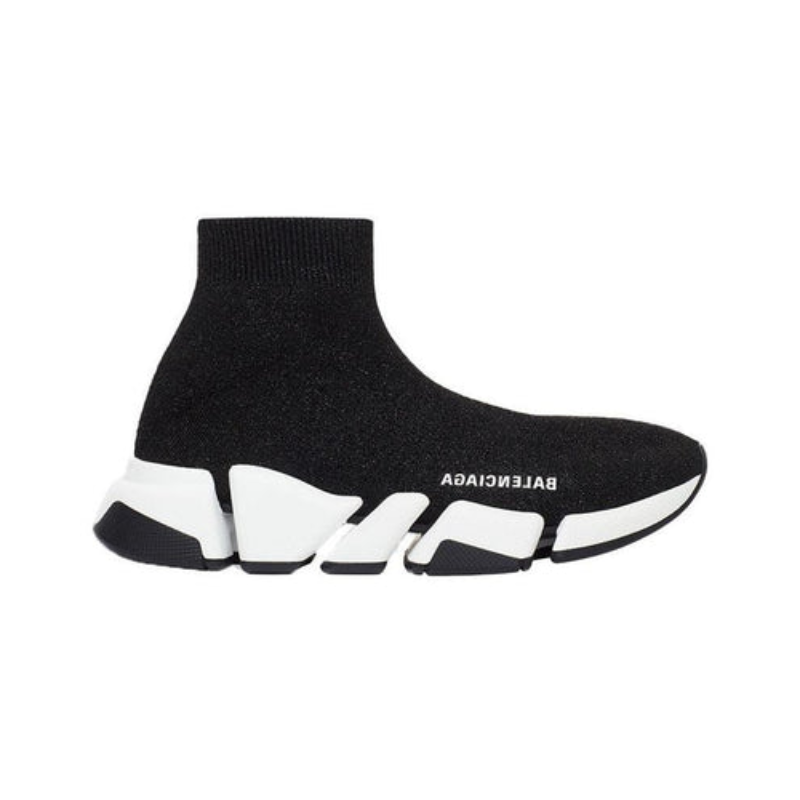 Balenciaga Speed 2.0 Sneakers Black Shiny