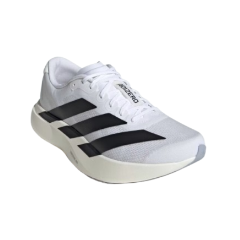 Adidas Adizero Adios Pro Evo 1 running shoe in white and black