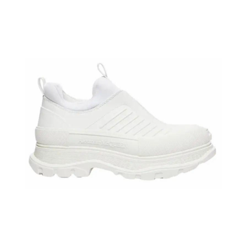 Alexander McQueen Tread Slick Zip Up sneaker - White