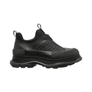 Alexander McQueen Moto Tread Slick zip-up sneakers - Black