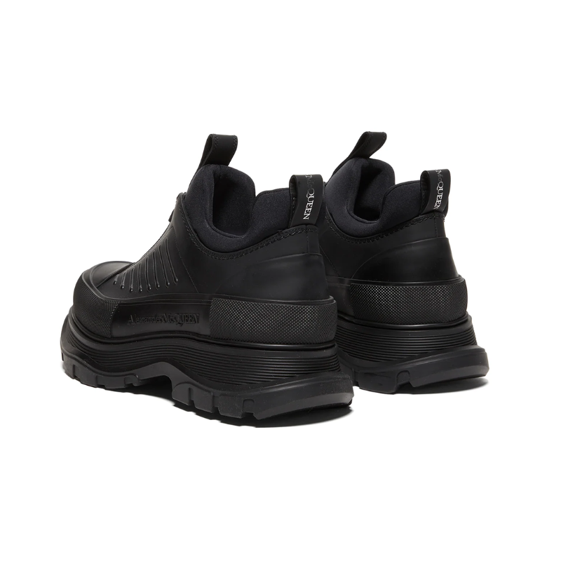 Alexander McQueen Moto Tread Slick zip-up sneakers - Black