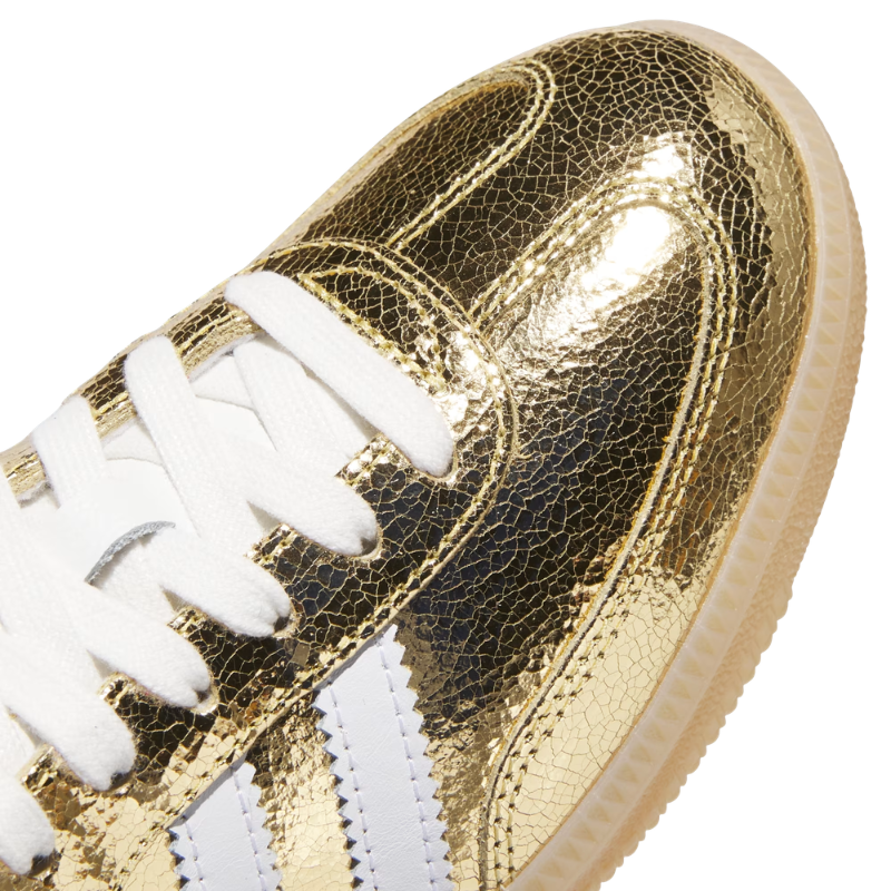 Adidas Samba OG Cracked Metallic Pack Gold