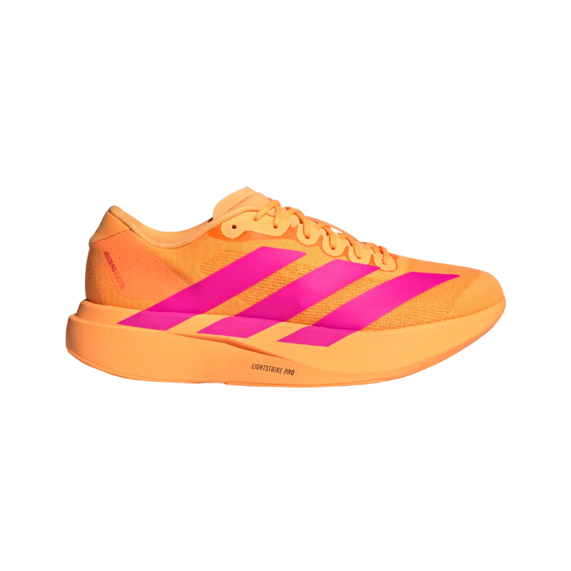 adidas Adizero Evo  SL - Flash Orange / Shock Pink / Iron Metallic