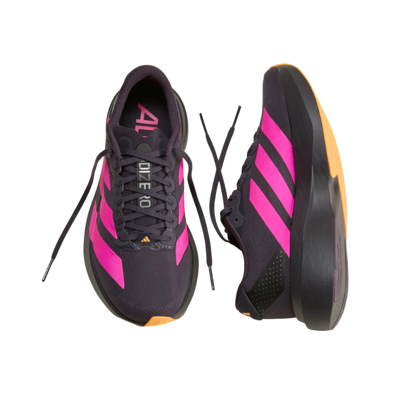 adidas Adizero Evo  SL - Aurora Black / Shock Pink / Lucid Tangerine