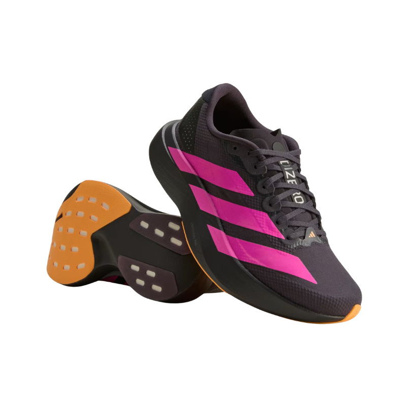 adidas Adizero Evo  SL - Aurora Black / Shock Pink / Lucid Tangerine