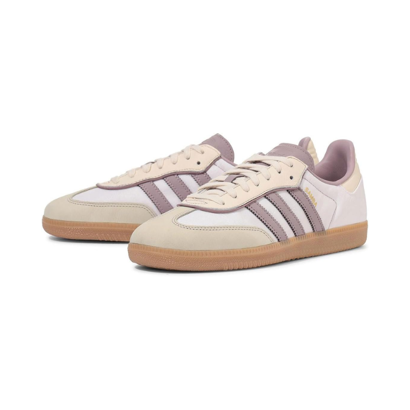 Adidas originals samba og w cream white preloved brown gold