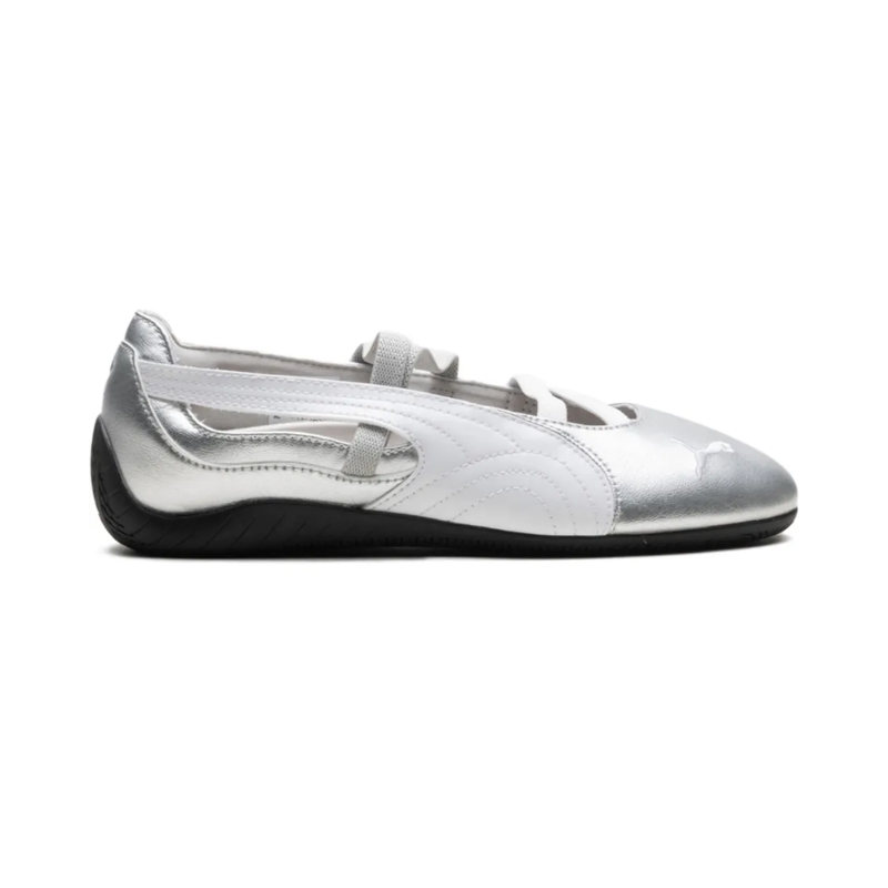 PUMA Speedcat "Silver" ballet flats