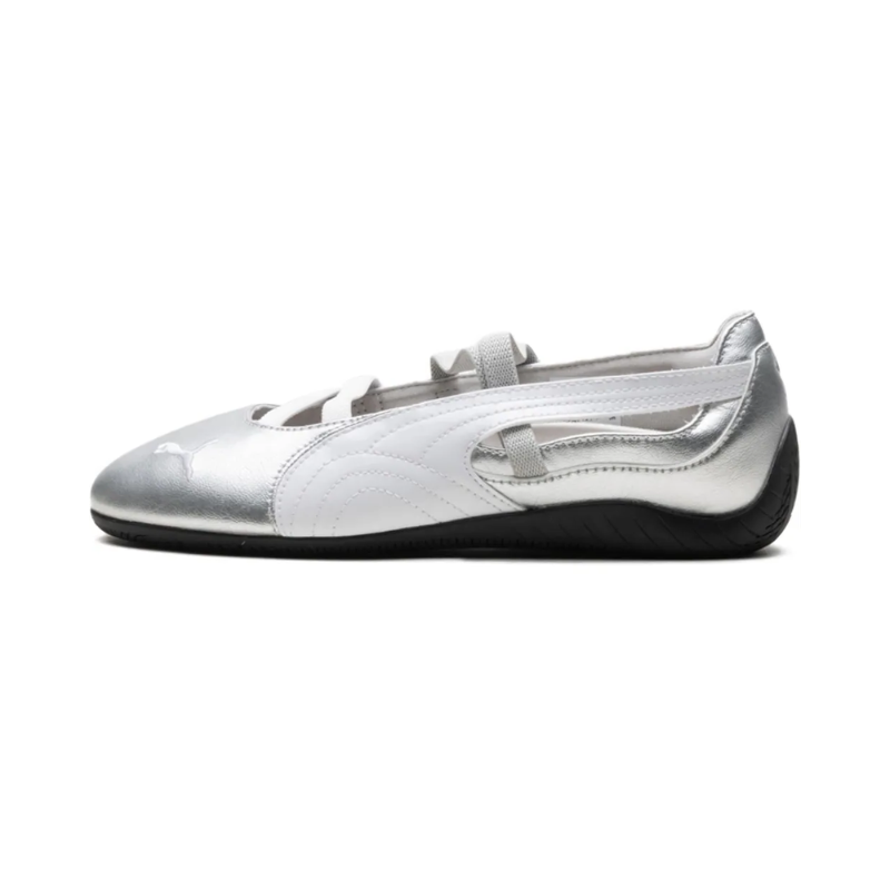 PUMA Speedcat "Silver" ballet flats