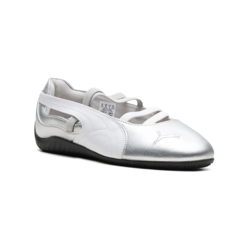 PUMA Speedcat "Silver" ballet flats