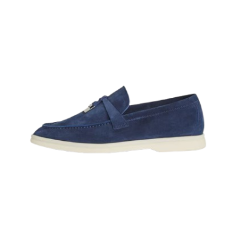 Summer Charms Walk Loafer Suede Dark Blue