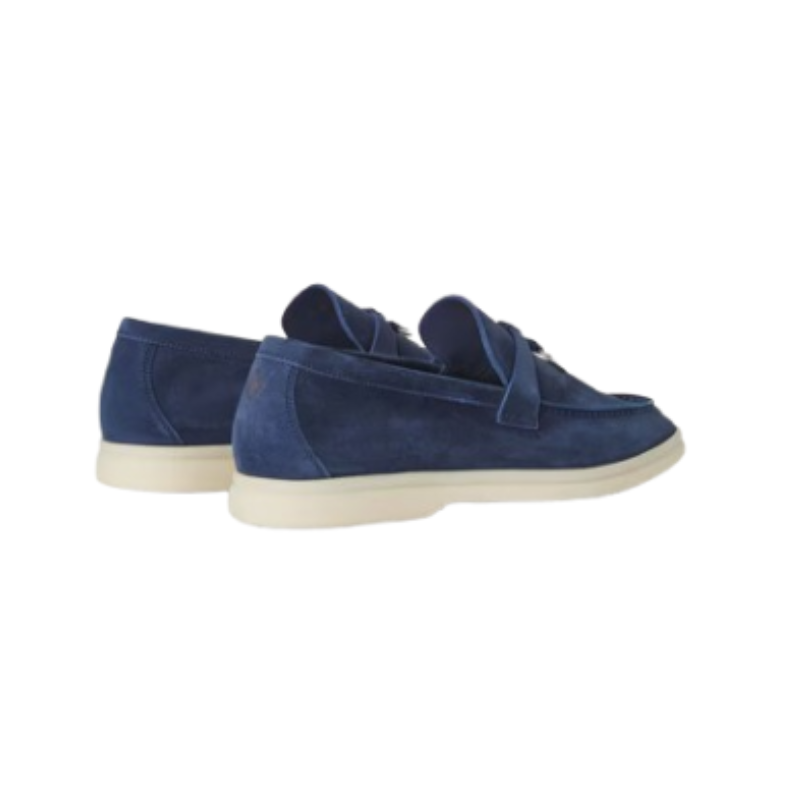 Summer Charms Walk Loafer Suede Dark Blue