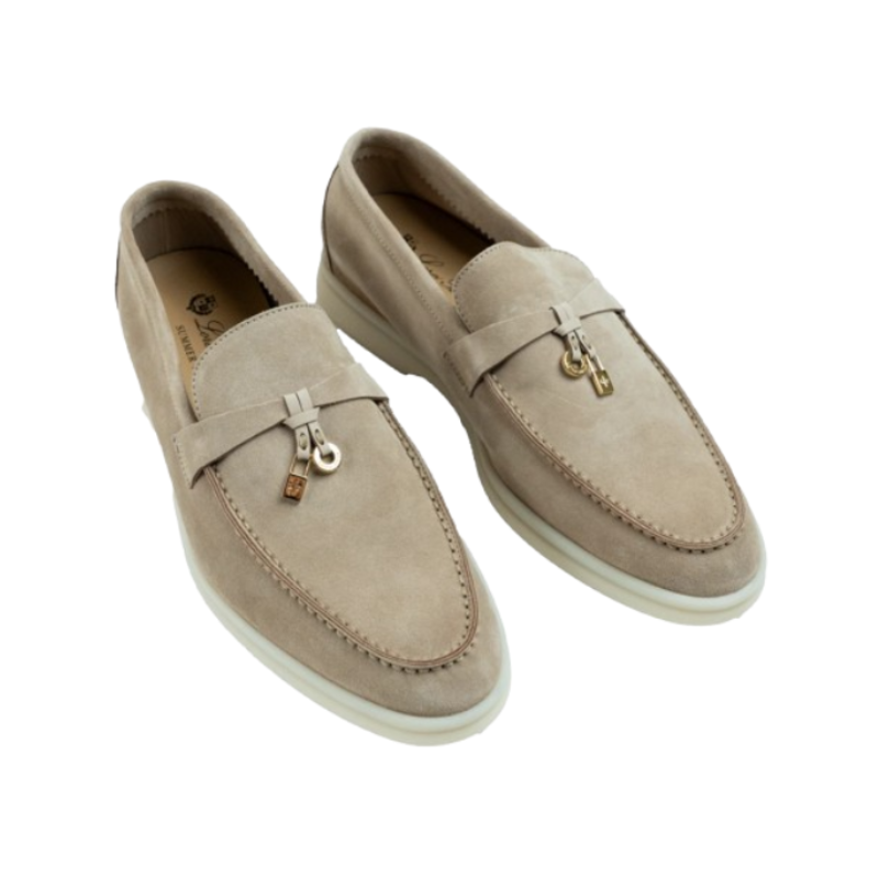 Loro Piana Summer Walk Loafer Suede "Sandstone"