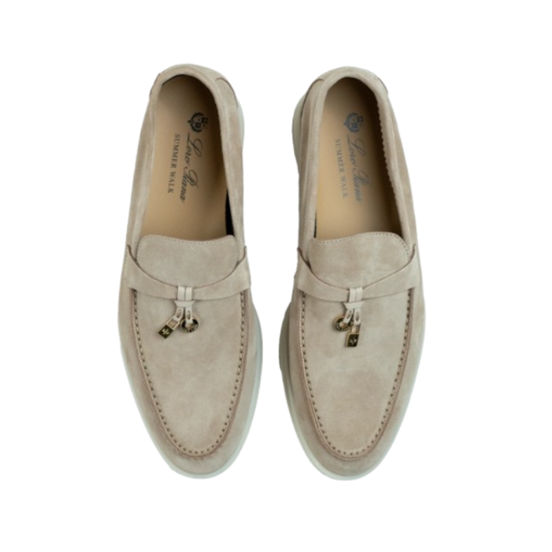 Loro Piana Summer Walk Loafer Suede "Sandstone"