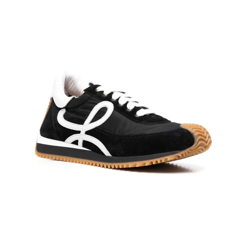 LOEWE Flow Runner low-top sneakers Black/White