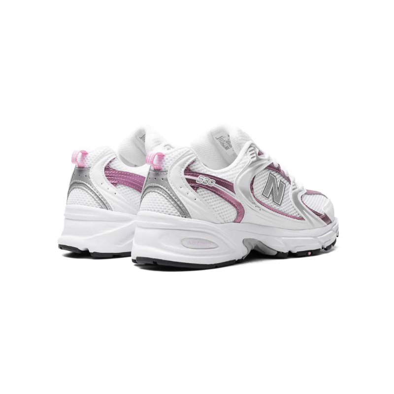 New Balance 530 mesh sneakers white/rose pink