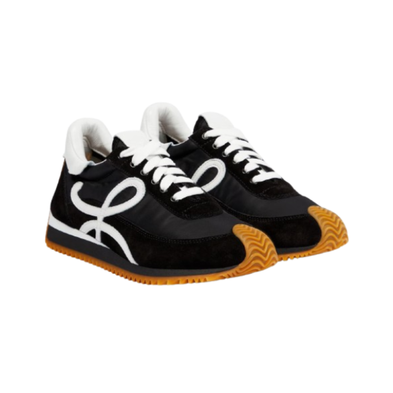 LOEWE Flow Runner low-top sneakers Black/White