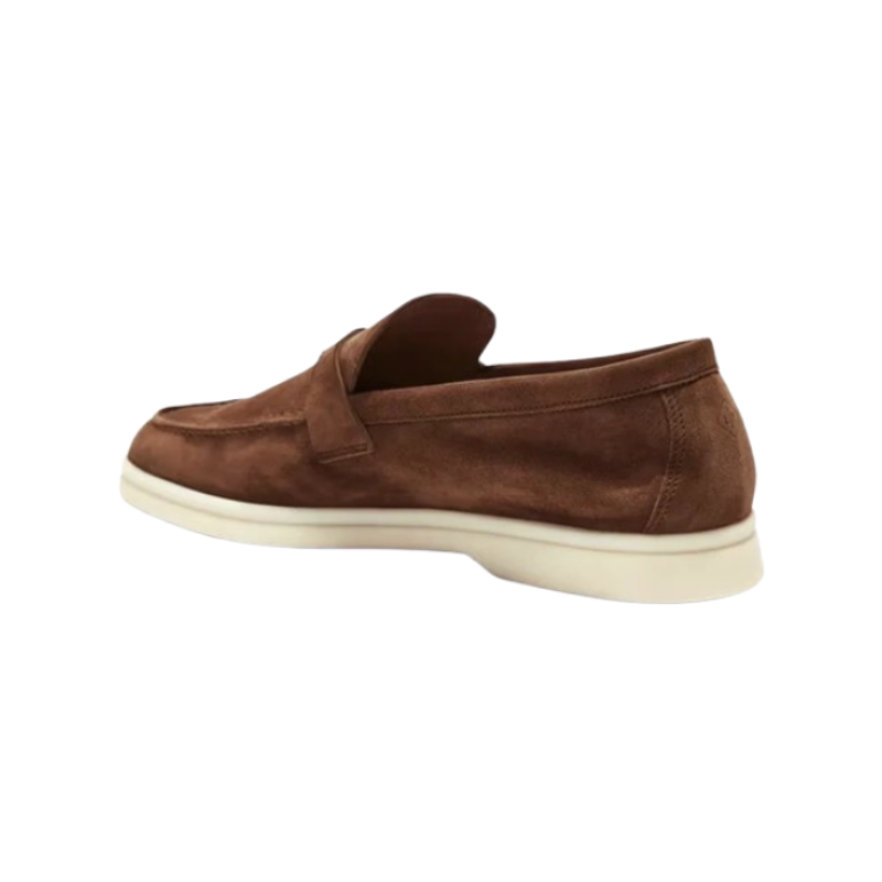 Loro Piana Summer Charms Walk loafers brown suede