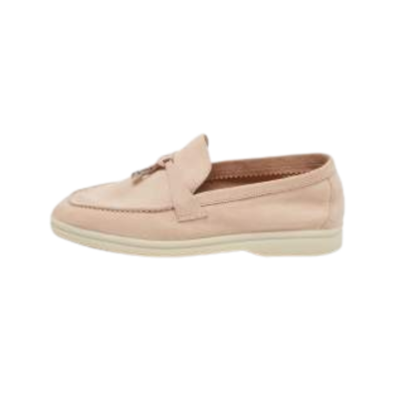 Loro Piana Summer Charms Walk loafers suede