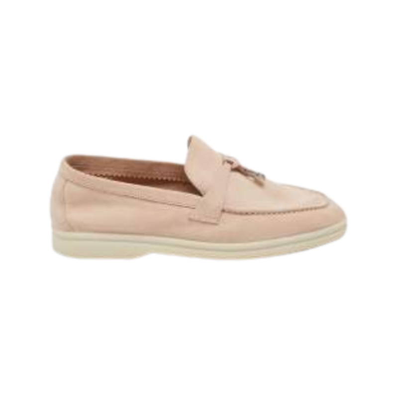 Loro Piana Summer Charms Walk loafers suede