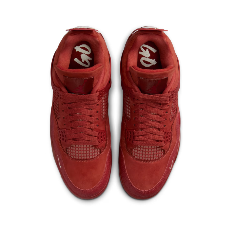 Nigel Sylvester x Air Jordan 4 Retro OG SP "Brick By Brick"  Firewood Orange.