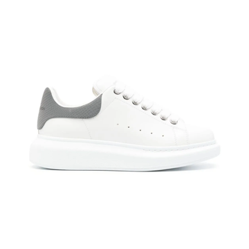 Alexander McQueen Oversized sneakers - white with grey suede