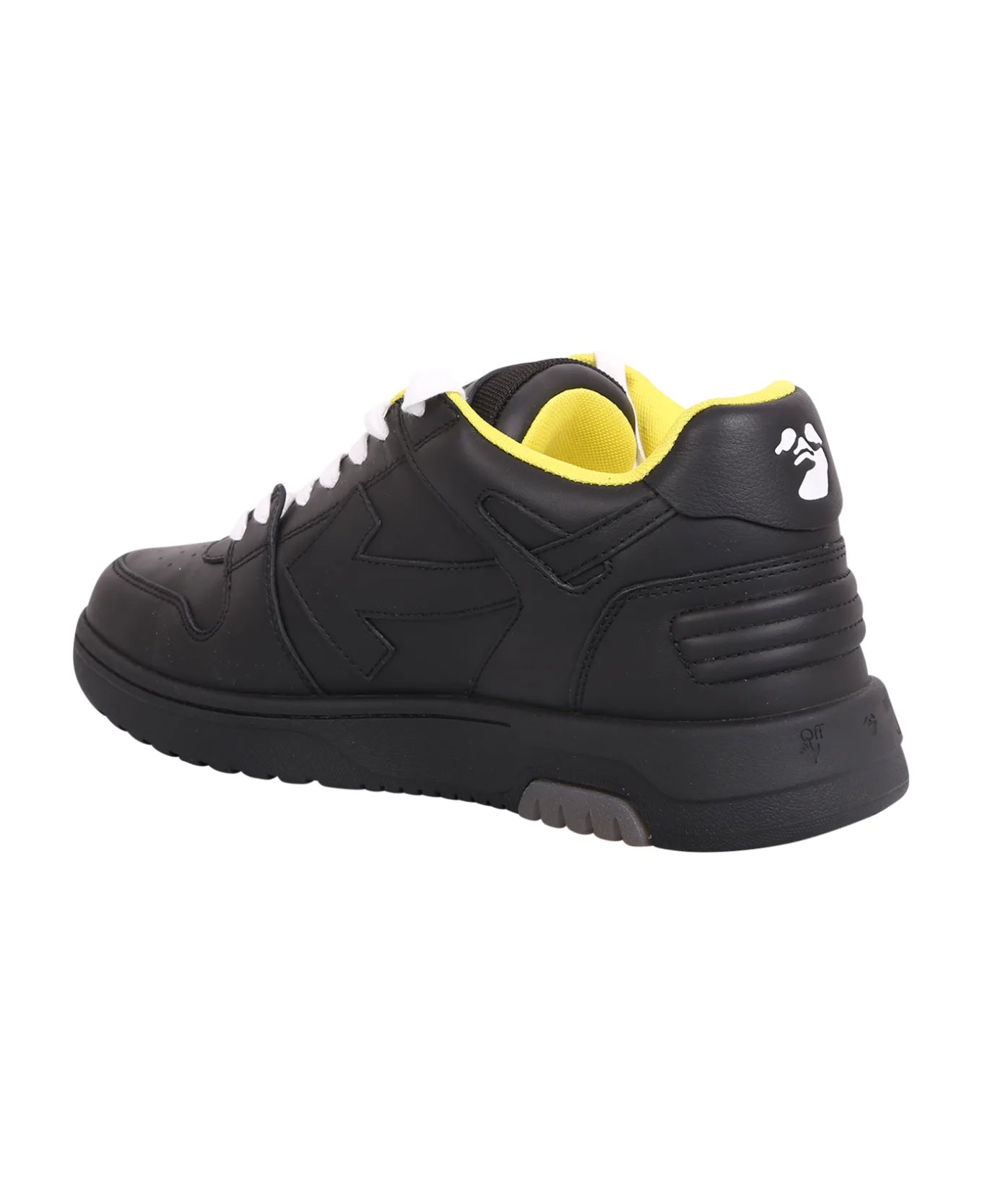 Off-White Out of Office Low Black Yellow