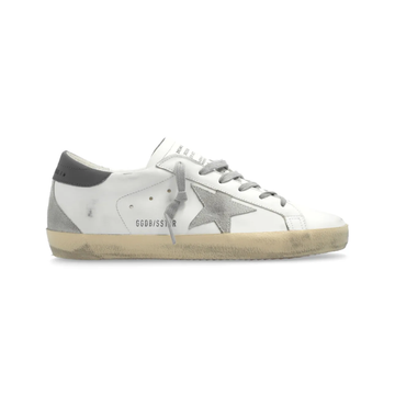 Golden Goose Super-Star - white grey calf leather