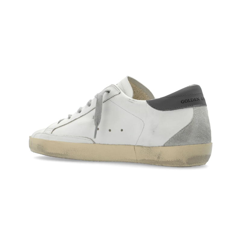 Golden Goose Super-Star - white grey calf leather