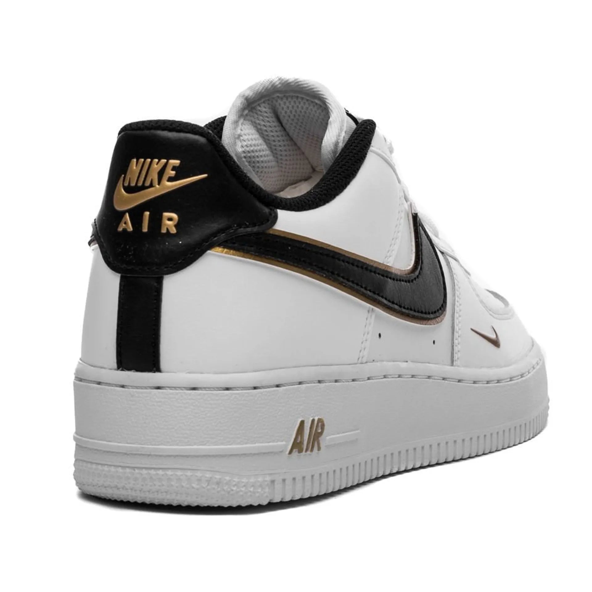 Nike Air Force 1 07 LV8 Metallic Swoosh Pack White Metallic Gold
