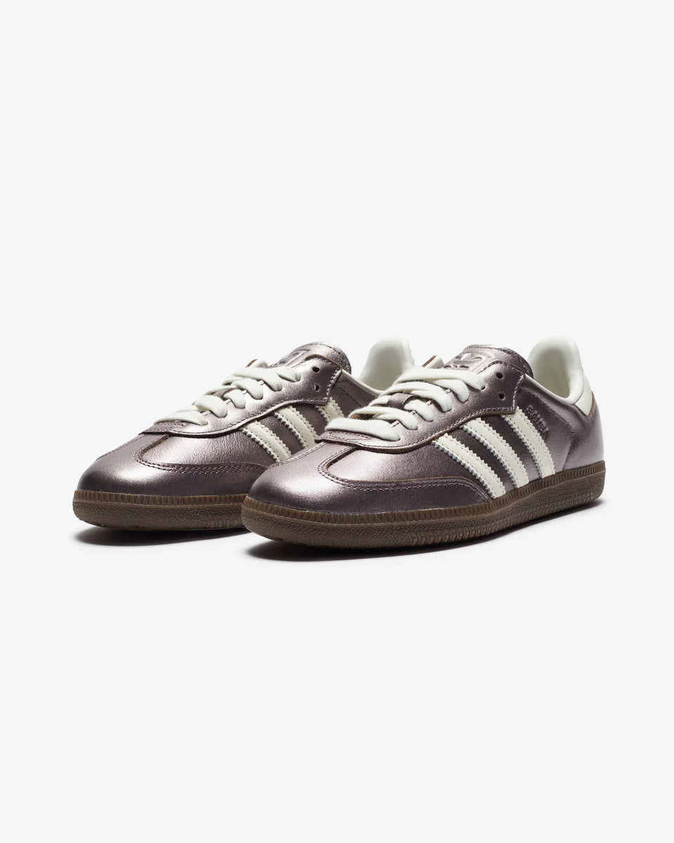 Adidas Samba in metallic