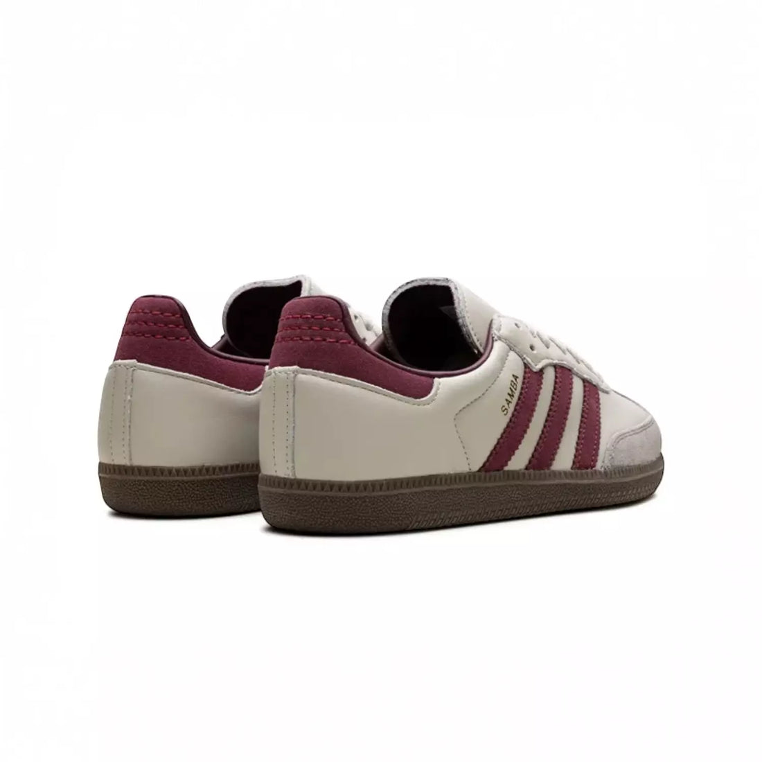 Adidas Samba OG Putty Grey Maroon