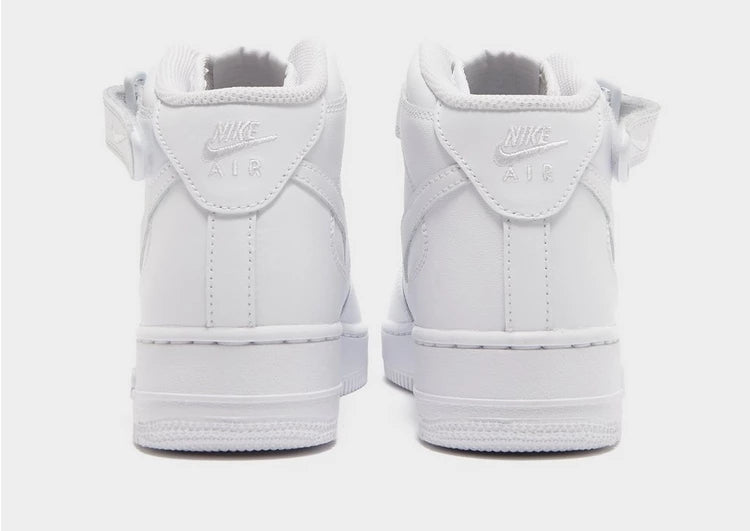 Nike Air Force 1 Mid plain white