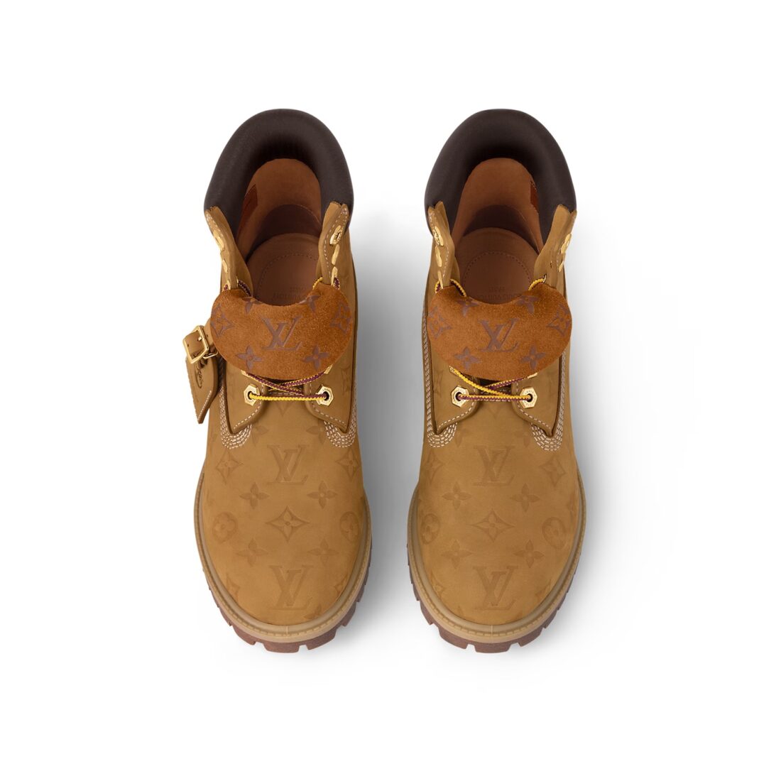 LV x Timberland Ankle Boot 6 wheat