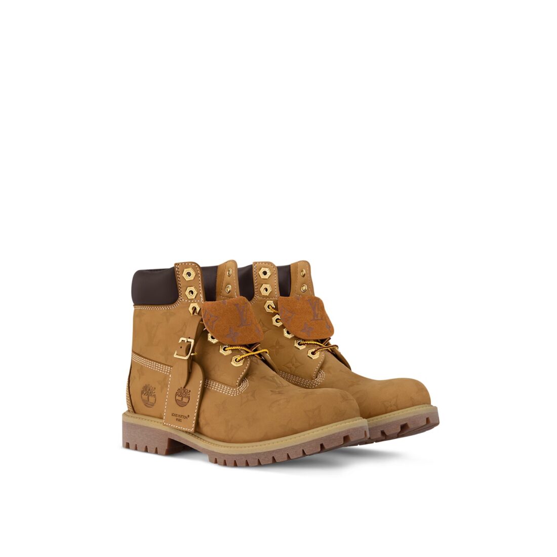 LV x Timberland Ankle Boot 6 wheat