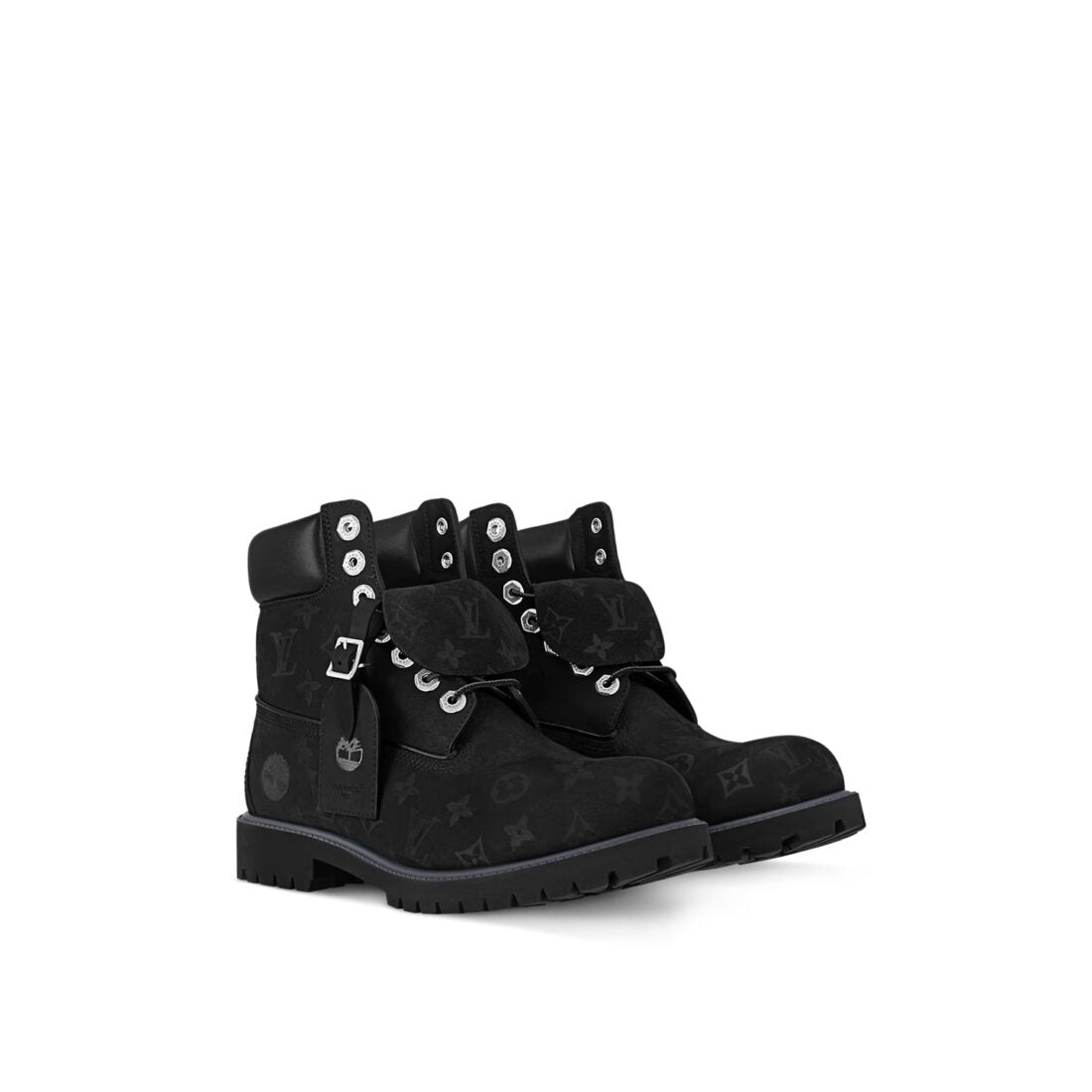 LV x Timberland Ankle Boot 6 Black