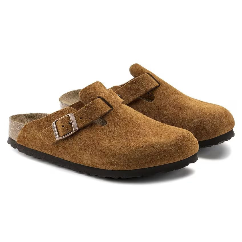 Birkenstock Boston Mink slippers