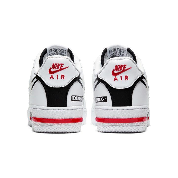 Nike Air Force 1 Low React White Black Red