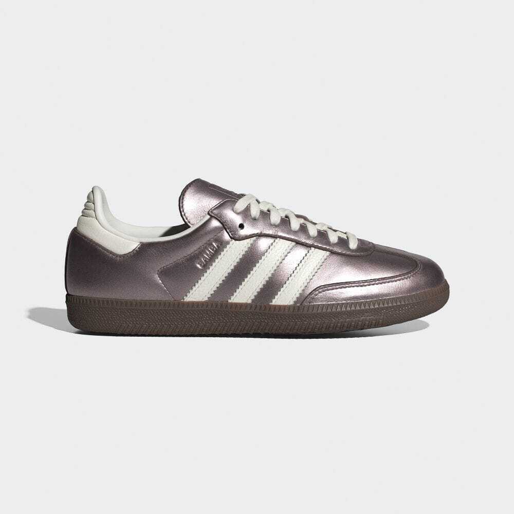 Adidas Samba in metallic